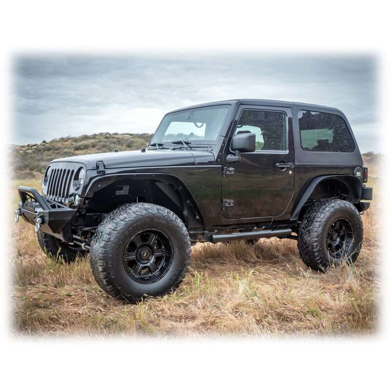 Jeep Wrangler JK Hardtop - TURN Offroad - Fastback 2-Piece - White - `07-`18